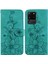 Samsung Galaxy S20 Ultra Için Kılıf Kabartmalı Lily Premium Pu Deri Cüzdan Stili Kart Tutuculu ve Standlı Çevirmeli Telefon Kılıfı (Yurt Dışından) 5