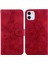 iPhone 11 Için Kılıf Kabartmalı Lily Premium Pu Deri Cüzdan Stili Kart Tutuculu ve Standlı Çevirmeli Telefon Kılıfı (Yurt Dışından) 5