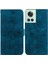 Oneplus 10R Için Kılıf Kabartmalı Lily Premium Pu Deri Cüzdan Stili Kart Tutuculu ve Standlı Çevirmeli Telefon Kılıfı (Yurt Dışından) 5