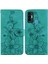 Tecno Camon 18I Için Kılıf Kabartmalı Lily Premium Pu Deri Cüzdan Stili Kart Tutuculu ve Standlı Çevirmeli Telefon Kılıfı (Yurt Dışından) 5