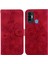 Tecno Camon 18I Için Kılıf Kabartmalı Lily Premium Pu Deri Cüzdan Stili Kart Tutuculu ve Standlı Çevirmeli Telefon Kılıfı (Yurt Dışından) 5