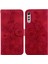 Lg Velvet Için Kılıf Kabartmalı Lily Premium Pu Deri Cüzdan Stili Kart Tutuculu ve Standlı Çevirmeli Telefon Kılıfı (Yurt Dışından) 5