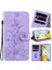 Oppo Reno 10 Pro 5g Için Kılıf Kabartmalı Lily Premium Pu Deri Cüzdan Stili Kart Tutuculu ve Standlı Çevirmeli Telefon Kılıfı (Yurt Dışından) 1