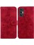 Tecno Pova 3 Için Kılıf Kabartmalı Lily Premium Pu Deri Cüzdan Stili Kart Tutuculu ve Standlı Çevirmeli Telefon Kılıfı (Yurt Dışından) 5