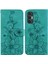 Tecno Pova 3 Için Kılıf Kabartmalı Lily Premium Pu Deri Cüzdan Stili Kart Tutuculu ve Standlı Çevirmeli Telefon Kılıfı (Yurt Dışından) 5