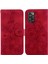 Zte Blade A72 Için Kılıf Kabartmalı Lily Premium Pu Deri Cüzdan Stili Kart Tutuculu ve Standlı Çevirmeli Telefon Kılıfı (Yurt Dışından) 5