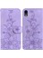 iPhone Xr Için Kılıf Kabartmalı Lily Premium Pu Deri Cüzdan Stili Kart Tutuculu ve Standlı Çevirmeli Telefon Kılıfı (Yurt Dışından) 5