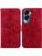Honor 90 Lite Için Kılıf Kabartmalı Lily Premium Pu Deri Cüzdan Stili Kart Tutuculu ve Standlı Çevirmeli Telefon Kılıfı (Yurt Dışından) 5