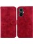 Tecno Camon 19 Pro 5g Için Kılıf Kabartmalı Lily Premium Pu Deri Cüzdan Stili Kart Tutuculu ve Standlı Çevirmeli Telefon Kılıfı (Yurt Dışından) 5