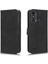 Zte A53 5g Koruyucu Deri Kart ile Folio Flip Case Telefon Kılıfı (Yurt Dışından) 5