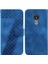 Nokia C21 Kabartmalı Desen Pu Deri Cüzdan Kart Yuvası Flip Için Telefon Kılıfı (Yurt Dışından) 1