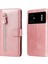 Xiaomi Poco C40 Fermuar Koruyucu Kart Yuvası Tutucular Deri Telefon Kılıfı (Yurt Dışından) 3