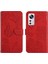Xiaomi 12 Için Pro Darbeye Deri Pu Deri Çevirin ve Telefon Kılıfı (Yurt Dışından) 1