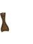 Top Impex Kulp Hasır Antik Bronz Sallantı 2