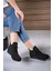 Anne Lastikli Bot 0012700MAT Siyah 2