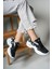 Kadın Sneaker 0012152SIYAH Beyaz Mavi 4