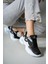 Kadın Sneaker 0012152SIYAH Beyaz Mavi 5