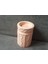 Örgü Kabartmalı Tealight Mumluk Silikon Kalıp K-352 1