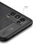 Oppo Reno 5 Kılıf Focus Derili Silikon - Siyah 300099 4