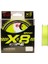 X8 Power Pe 8 Örgü Spin Ip Misina 150MT Lemon Yellow 1