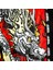 Muay Thai Boxing Shorts New Retro Style Red Chinese Dragon 5