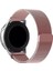 Samsung Galaxy Watch 4 5 Pro 6 40 42 43 44 45 46 47 mm Uyumlu Metal Hasır Kordon 20 mm 1