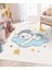 Dijital Baskı Kaymaz Taban Makinede Yıkanabilir Çocuk Odası Halısı Bebek Odası Halısı 2