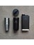Adventure Çelik Shot Bardak ve Matara Seti - Matte Black Pebble 5