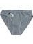 Kadın Suyolu Bikini Slip Külot 3'lü Paket Gri 2