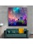 Pandora Galaxy Temperli Cam Duvar Tablosu 3