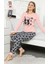 Kadın Interlok Uzun Kollu Pijama Takımı 1