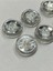 Trençkot Ceket Düğmesi Italyan Düğme 6'lı Set Beyaz 2,5 cm D2001 3