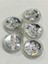 Kaban Mont Düğmesi Italyan Düğme 6'lı Set Beyaz 3 cm D2000 2