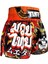 Muay Thai Boxing Shorts Samurai Skull 4