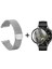Huawei Watch Gt4 46MM Için Metal Mıknatıslı Kordon Kayış + Ekran Koruma Filmi - FC096 1