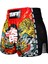 Muay Thai Boxing Shorts New Retro Style Red Chinese Dragon And Tiger 2