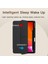 Samsung Galaxy Tab A9+ / A9 Plus 11 Inç 2023 Uyumlu Kılıf Kalem Bölmeli Trifolding Case Kapak 3