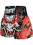 Muay Thai Boxing Shorts Dragon King In Red 2