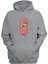 Let Your Self Go Baskılı Gri Normal Kalıp Şardonlu Kalın Sweatshirt 1