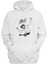 Thanks Skateboard Baskılı Beyaz Normal Kalıp Şardonlu Kalın Sweatshirt 1