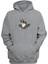 Shoe Frog Baskılı Gri Normal Kalıp Şardonlu Kalın Sweatshirt 1