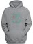 Fallıng Bırd Baskılı Gri Normal Kalıp Şardonlu Kalın Sweatshirt 1