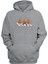 Pontoons At Pedestrian Crossing Baskılı Gri Normal Kalıp Şardonlu Kalın Sweatshirt 1