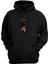 Travıs Scott Baskılı Siyah Normal Kalıp Şardonlu Kalın Sweatshirt 1