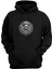 Zeus Yellow Eyes Baskılı Siyah Normal Kalıp Şardonlu Kalın Sweatshirt 1