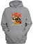 Drnwy, Place Your Saying Here Baskılı Gri Normal Kalıp Şardonlu Kalın Sweatshirt 1