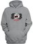 Sacrament Skull Baskılı Gri Normal Kalıp Şardonlu Kalın Sweatshirt 1
