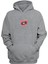 Broken Heart With Band Aid Baskılı Gri Normal Kalıp Şardonlu Kalın Sweatshirt 1