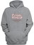 People Poison Baskılı Gri Normal Kalıp Şardonlu Kalın Sweatshirt 1