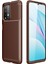 Xiaomi Redmi 9t Kılıf Focus Karbon Silikon - Kahverengi 300099 1